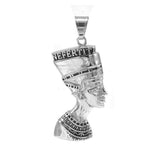 SP-1265, Stainless Steel Africa King (Queen) Pendant-gold or silver color, 25mm width, 65mm high, 8mm thick