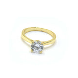 STRW-106, Women S925 Sterling Silver Plain Engagement ring-gold or silver color