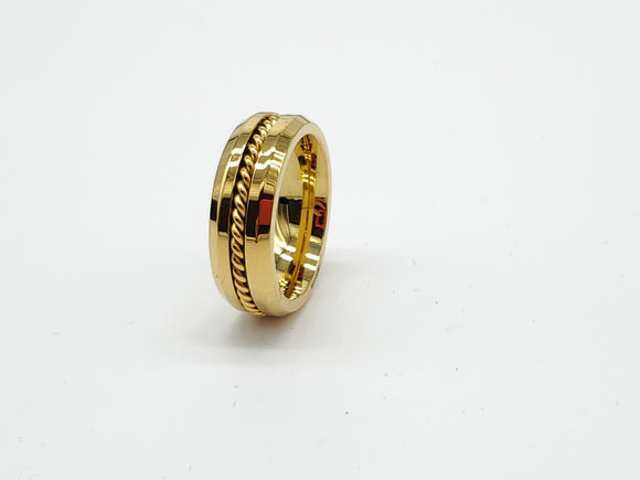 SRM-202 Gold or Silver- 8mm width, 2mm thick