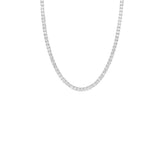 Brass Tennis Chain, 3mm Width, Length 16 inch