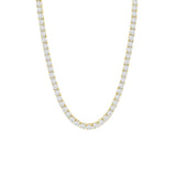 Brass Tennis Bracelet, Width 6mm, Length-7.5''