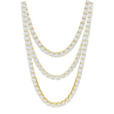 Brass Tennis Bracelet, Width 4mm, Length-7mm