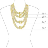 Brass Cuban Chain-03- Width-12MM, Length-20''