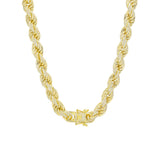 Brass Rope Chain Bracelet, Width-12mm, Length-9''