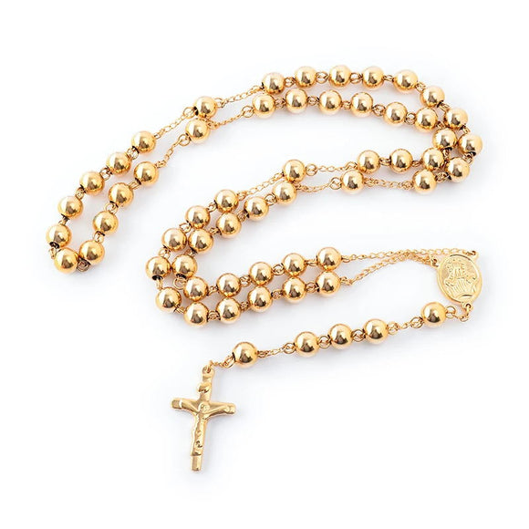 Stainless Steel Rosary Chain-RNU-02, 4mm width, ,6mm width ,8mm width