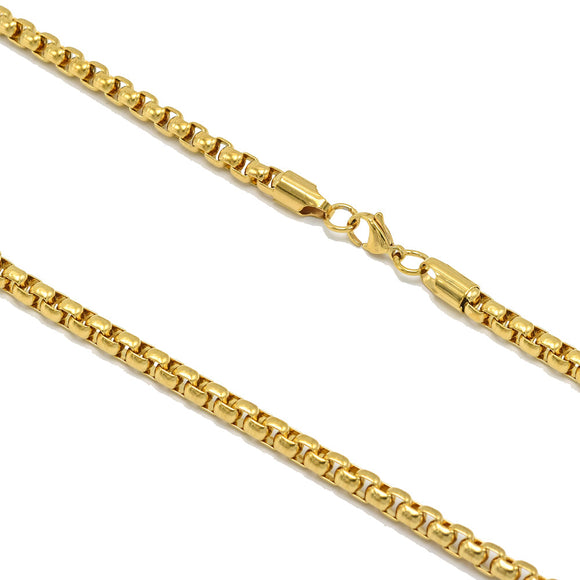 Stainless Steel BOX Chain SBC 5mm Width