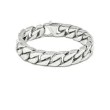 SBM-205, Men Stainless Steel Chain Bracelet-Width-14mm, Length-8.5'', 5mm thick