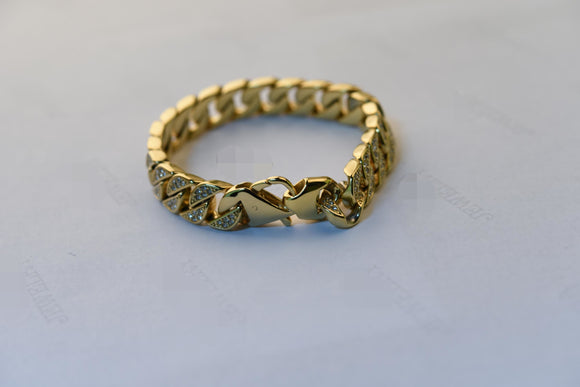 SBM-645, 2 size of bracelet, gold or silver color,