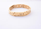 SBM-656, Men Stainless Steel Bracelet -Width-12mm,Length-8.5 inches, 3mm thick