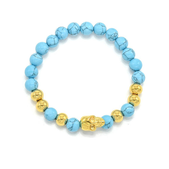 MBB-756 Skull-8mm Width, 7.25 inch Length