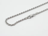 Sterling Silver Rope Chain -01