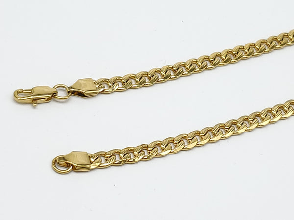 Steel Cuban Chain Diamond Cut-SMDC