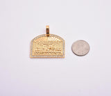 SP-1008, Stainless Steel 2 size of Last Supper Pendant - gold or silver color