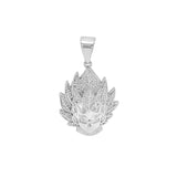 SP-1053, Stainless Steel Goku Pendant-gold color
