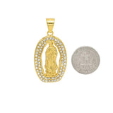 SP-1188, Stainless Steel Virgin Mary Pendant- Gold or Silver color