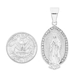 SP-1300, Stainless Steel Virgin Mary Pendant- gold or silver color