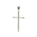 SP-1338, Stainless Steel Plain Cross Pendant -gold or silver color