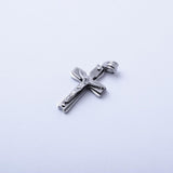 SP-388, Stainless Steel Small Cross Pendant, 2 size of cross, gold, silver, silver gold or black