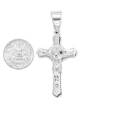 SP-639, Stainless Steel Cross Pendant-gold or silver gold, 38mm width, 62mm high, 5mm thick