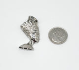 SP-967, Stainless Steel Egypt Queen Nefertiti , gold or silver color, 23mm width, 55mm high, 8mm thick