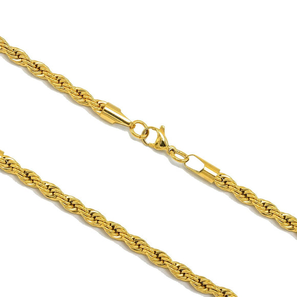 Stainless Steel Rope Chain 2mm Width