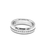SRM 01, Stainless Steel Wedding Band Ring-Gold or Silver Color -6mm Width, 2mm Thick