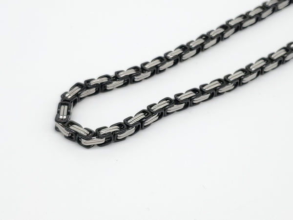 Stainless Steel Chain with Bracelet Set-SSM-32