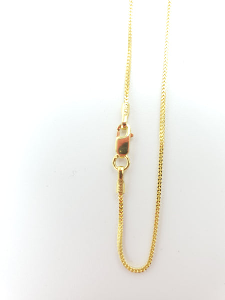 Sterling Silver Franco Chain H