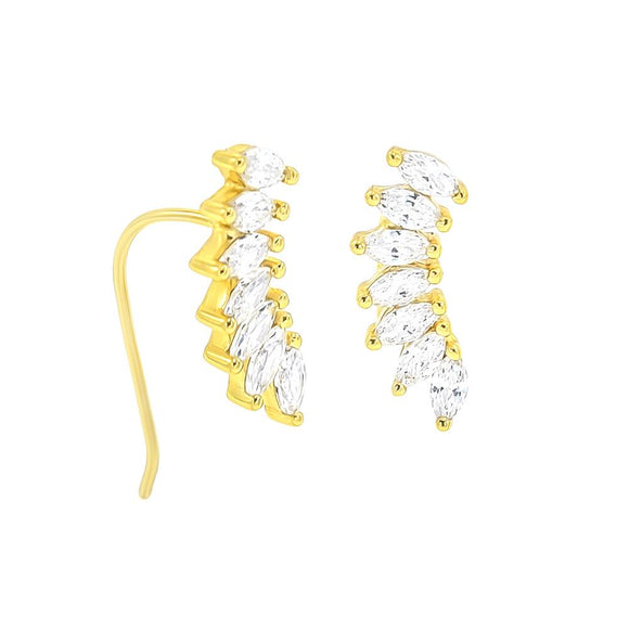STEW-878, Gold or silver color, 5mm width, 15mm high, 2mm thick