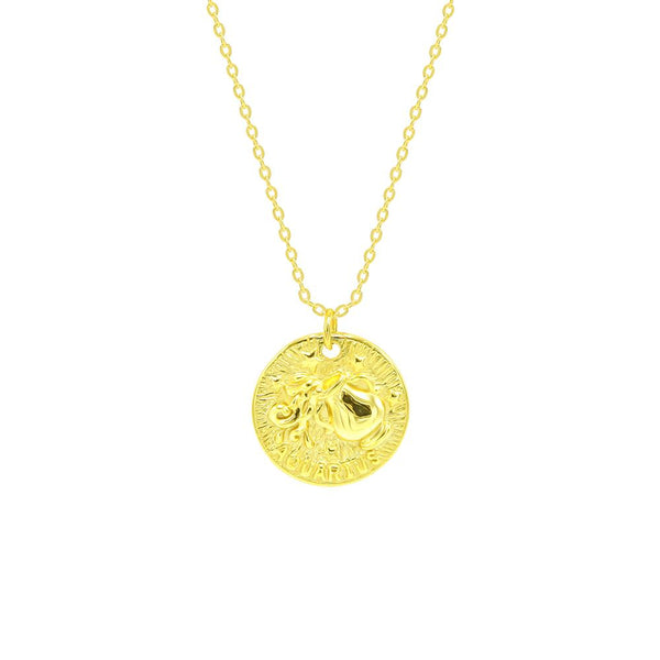 STNW-651, Sterling Silver 12 Constellations Necklace
