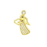 STPW-235, Sterling Silver Baby Angle Pendant