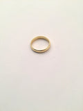 STRW-133, Unisex Sterling Silver 3mm Width Wedding Band ring-gold or silver color