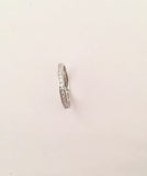 STRW-176, Women S925 Sterling Silver Sparking Band ring