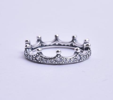 STRW-448, Women S925 Sterling Silver Crown shape ring