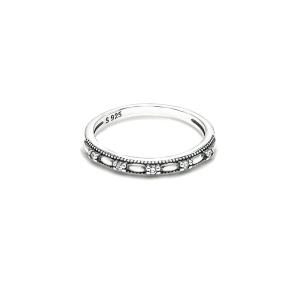 STRW-505, Women S925 Sterling Silver Antique color fashion ring