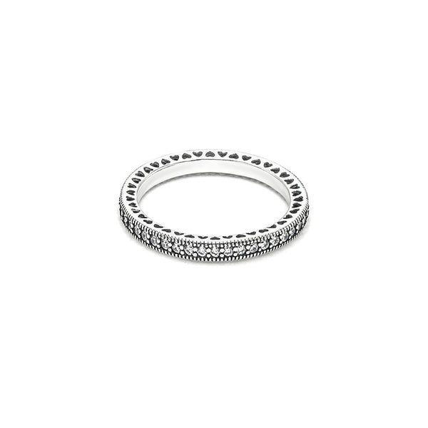 STRW-514, Women S925 Sterling Silver antique wedding band ring