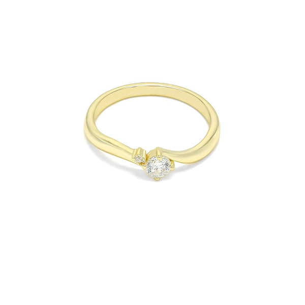 STRW-521, Women 925 Sterling Silver Engagement ring-gold or silver color