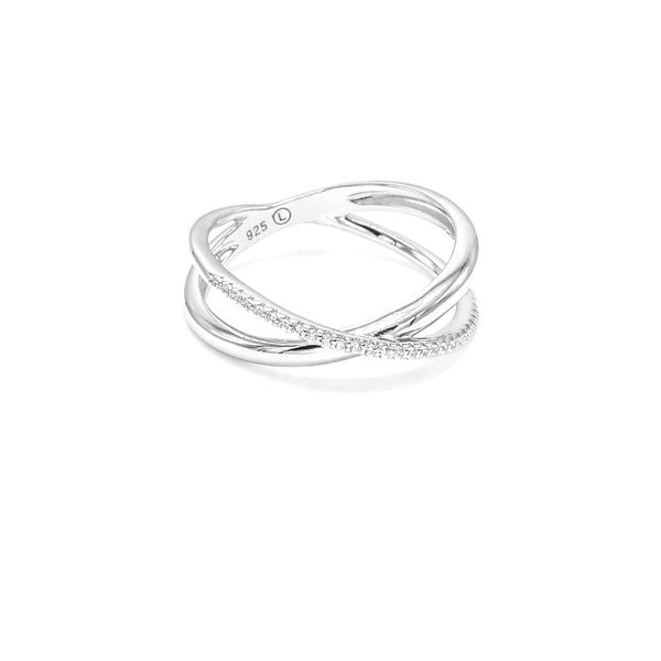 STRW-555, Women S925 Sterling Silver Infinity fashion ring