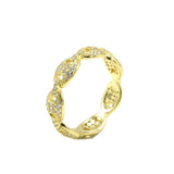 STRW-811, Women S925 Sterling Silver G-Link Ring