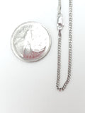 Sterling Silver Cuban Chain E-2mm
