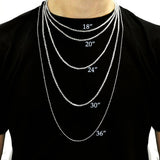 Stainless Steel Franco Chain-Round-4mm width