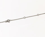 STNW-895, Sterling Silver Evil Eye+Moon+Star Necklace