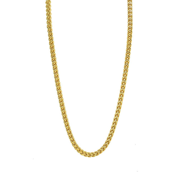 Stainless Steel Franco Chain-Square-6mm width, 6mm thick