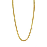 Stainless Steel Franco Chain-Square-4.5mm width, 4.5mm thick