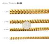 Miami Cuban Chain SMC 12mm Width, 3mm thick
