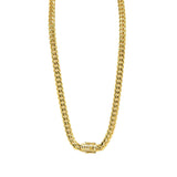 Miami Cuban Chain Stone Head Locked-SPSMC-Width 12mm