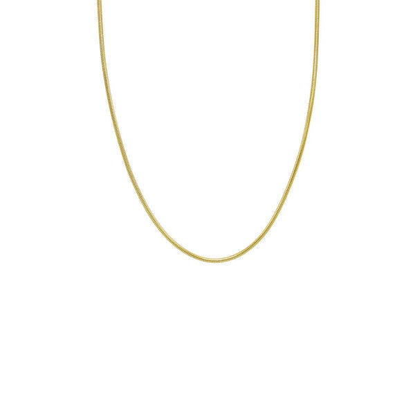 Stainless steel snake chain- round bones SYC-2mm width